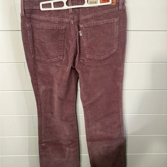 Levi's Mauve Boot Cut Corduroy Pants - Picture 2 of 6